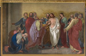 Presbyterium, Giueppe Diotti, Ongeloof van St. Thomas 1832 door Giuseppe Diotti