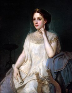 Polyhymnia door Giuseppe Fagnani