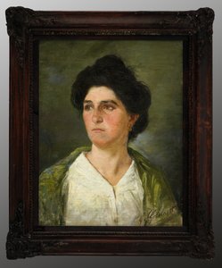 Portret van een Jonge Adellijke Vrouw