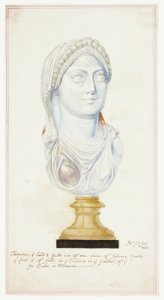 Agaat Hoofd van Cleopatra door Giuseppe Grisoni