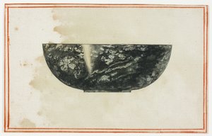 Kom van zwart marmer door Giuseppe Grisoni