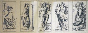 17e Eeuwse tarotkaarten door Giuseppe Maria Mitelli