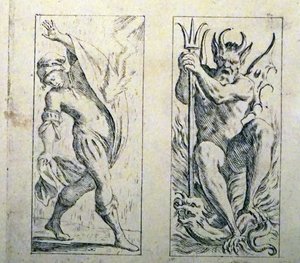 17e-eeuwse tarotkaarten door Giuseppe Maria Mitelli