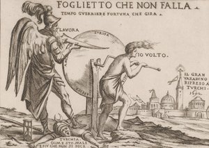 Een allegorie met betrekking tot het lot van de Turken door Giuseppe Maria Mitelli