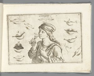 Smaak door Giuseppe Maria Mitelli