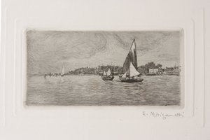 Boten in de Lagune