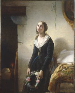 Moeder rouwt om de dood van haar kind