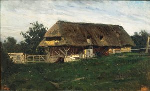 Landhuis door Giuseppe Palizzi