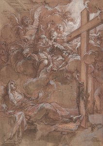 De extase van de zalige Giacinta Marescotti