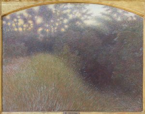 Zonsondergang, Giuseppe Pellizza da Volpedo