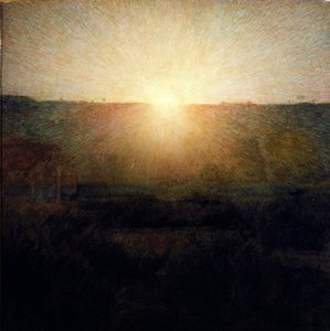 De opkomende zon