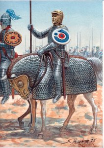 Cataphract en Clibanarii van het Laat-Romeinse Rijk door Giuseppe Rava