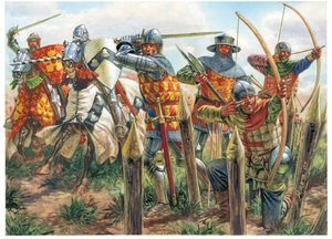 Honderdjarige Oorlog: Britse soldaten door Giuseppe Rava