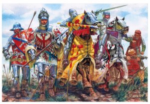 Honderdjarige Oorlog: soldaten van het Franse leger