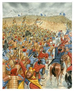 De Slag bij Changping door Giuseppe Rava