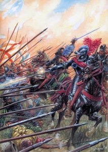 Godsdienstoorlogen: De Slag bij Ivry op 14/03/1590 door Giuseppe Rava