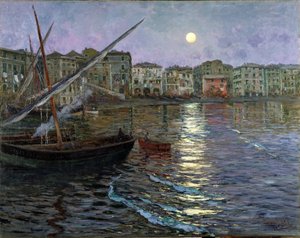 Poesia Lunare Haven in het maanlicht