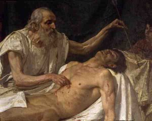 St. Sebastian (detail)