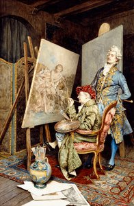 Het Atelier van de Schilder