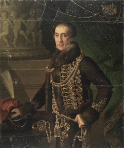 De patriciër en stadssecretaris van Fiume, Vincenzo Nobile de Terzi door Giuseppe Tominz