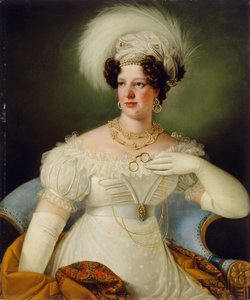 Portret van gravin Cecilia van Auersperg