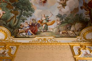 Voorstellingen van de mythe van Diana door Giuseppe and Valeriani Domenico Valeriani