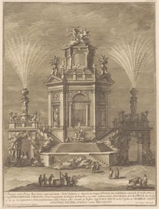 De Prima Macchina voor de Chinea van 1776: Een Plezierpaleis
