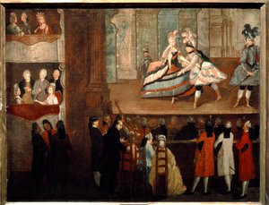Opera Serie, eind 18e eeuw (olieverf) door Giuseppe de Albertis