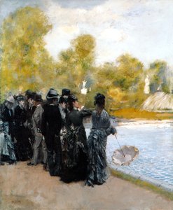 De Vijver in de Jardin du Luxembourg