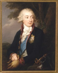 Graaf Antoni Jozef Lanckoronski, ca. 1791 door Giuseppe or Josef Grassi