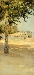 Bij Parijs, door Giuseppe de Nittis door Giuseppe or Joseph de Nittis