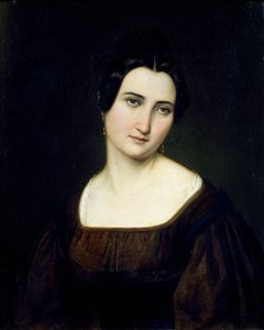 Ciociaran (Centraal-Italiaanse) vrouw door Giustiniano degli Avancini (1807-1843) door Giustiniano Degli Avancini
