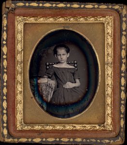 Portret van een meisje,c. 1850 (foto) door Glenalvin J. Goodridge