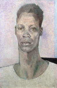 Hoofd van een neger, heroïsche schaal door Glyn Warren Philpot
