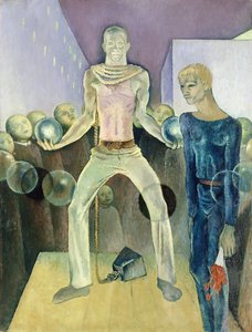 Gewichtheffen, Berlijn 1931 door Glyn Warren Philpot