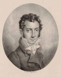 Portret van de violist en componist Josef Mayseder 1789-1863