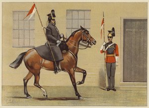 De 16e (Queens) Lansiers door Godfrey Douglas Giles