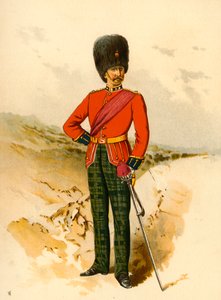 De 21e - Royal Scots Fusiliers, 1890 door Godfrey Douglas Giles