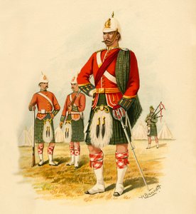 De 5e Royal Scots van Canada, 1890 door Godfrey Douglas Giles
