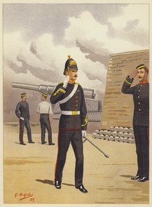 De Koninklijke Artillerie door Godfrey Douglas Giles