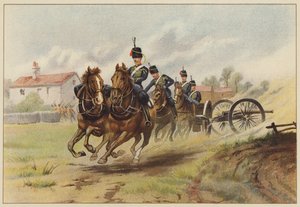 De Koninklijke Rijdende Artillerie door Godfrey Douglas Giles