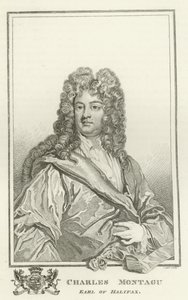 Charles Montagu, Graaf van Halifax door Godfrey Kneller