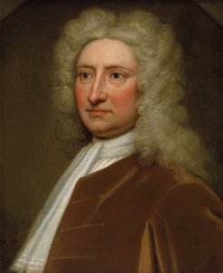 Edmond Halley, Astronomer Royal (1656-1746), c.1721 door Godfrey Kneller