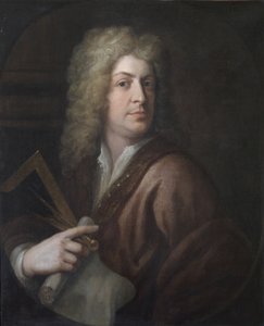 Edward Strong, c.1710 door Godfrey Kneller