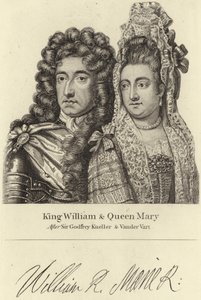 Koning Willem en Koningin Maria