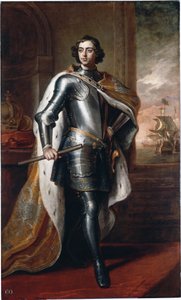 Portret van Peter de Grote (Peter I van Rusland)
