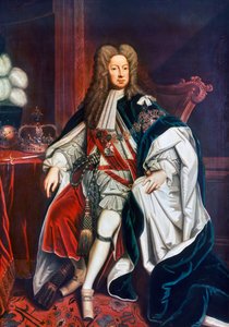Portret van Georg Ludwig von Hannover door Godfrey Kneller