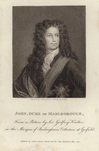 Portret van John Churchill, hertog van Marlborough door Godfrey Kneller