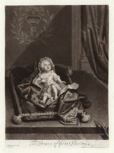 Portret van Prins James Stuart als baby
