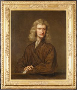 Portret van Sir Isaac Newton